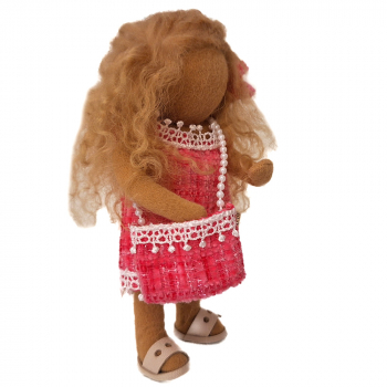 Preview: Bekleidungsset pink für Kleinkind 14cm